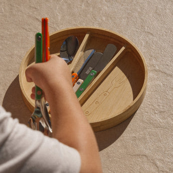 Cutlery Sorting for Toddlers: Montessori Activity for Fine Motor Skills ...